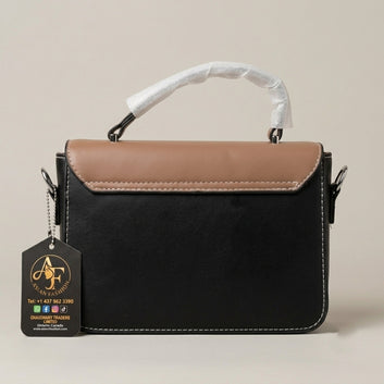 Three-Tone Crossbody Bag