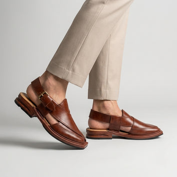 Premium Brown Peshawari Sandals
